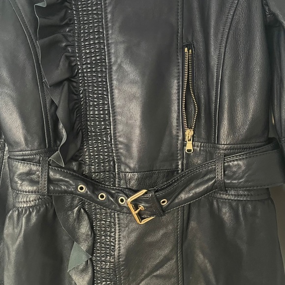 RED Valentino Leather Coat - Picture 4 of 12